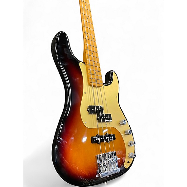 Used Fender Ultra II Precision Bass 3 Color Sunburst Electric Bass Guitar