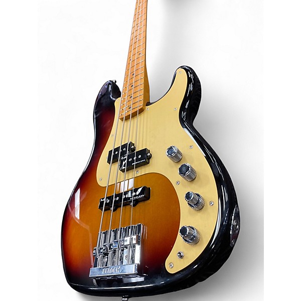 Used Fender Ultra II Precision Bass 3 Color Sunburst Electric Bass Guitar