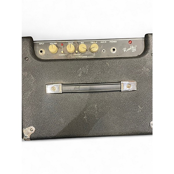 Used Fender Rumble 25 25W 1x8 Bass Combo Amp