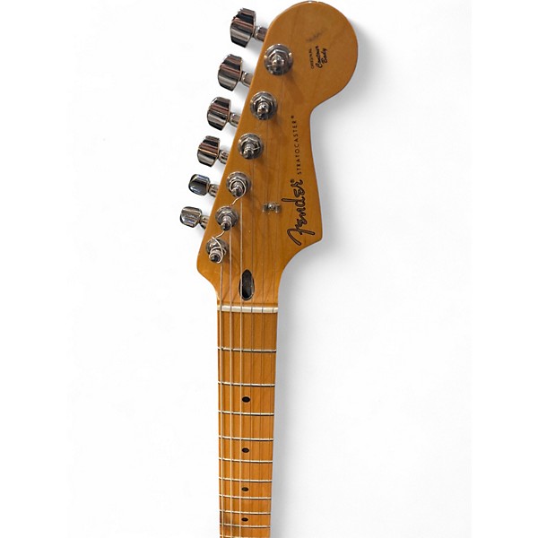 Used Fender Player Stratocaster Black Solid Body Electric Guitar