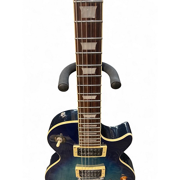 Used Epiphone Les Paul Standard Blue Burst Solid Body Electric Guitar