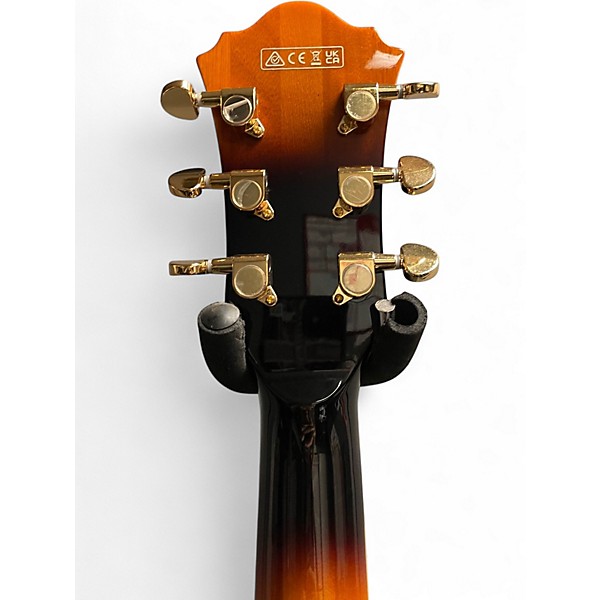 Used Ibanez LGB30 George Benson Signature Tobacco Sunburst Hollow Body Electric Guitar