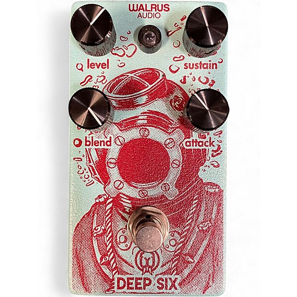 Used Walrus Audio Deep Six Compressor V2 Effect Pedal