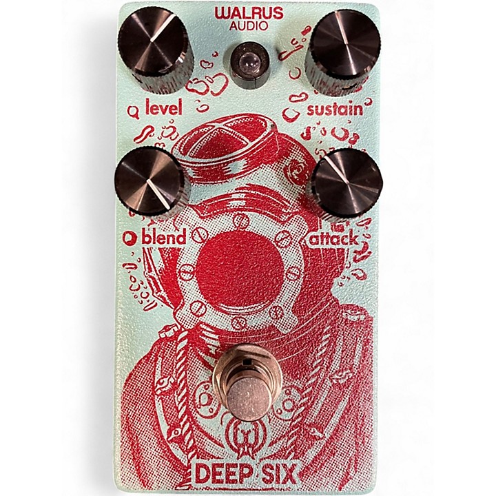 Used Walrus Audio Deep Six Compressor V2 Effect Pedal | Guitar Center