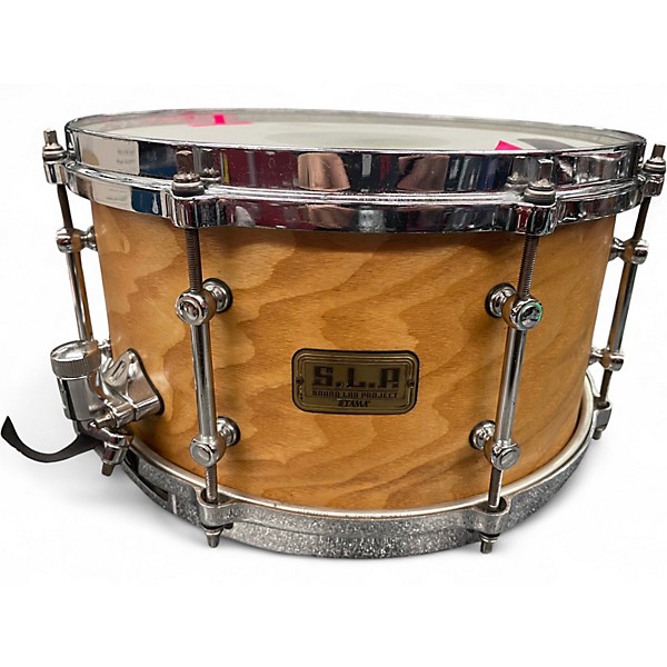 Used TAMA 7X13 Sound Lab Project Snare Natural Drum