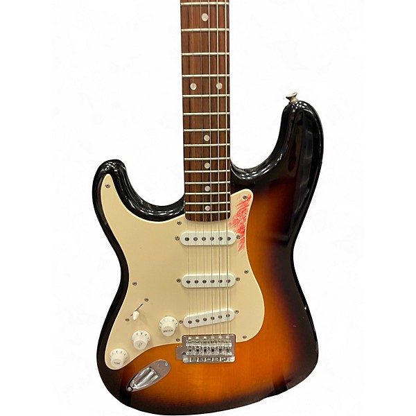 Used Squier Affinity Stratocaster 2 Color Sunburst Solid Body Electric Guitar