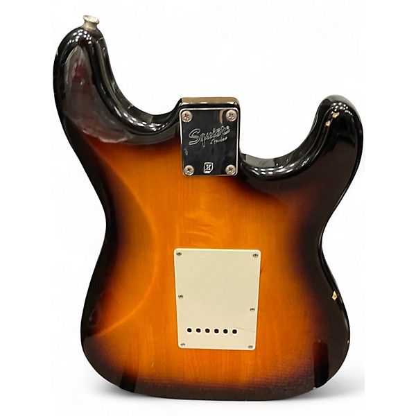 Used Squier Affinity Stratocaster 2 Color Sunburst Solid Body Electric Guitar