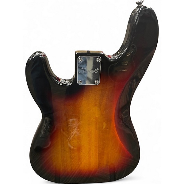 Used Squier Affinity Precision Bass Sunburst Electric Bass Guitar