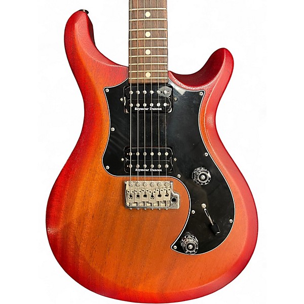 Used PRS S2 Standard 24 Black Cherry Solid Body Electric Guitar