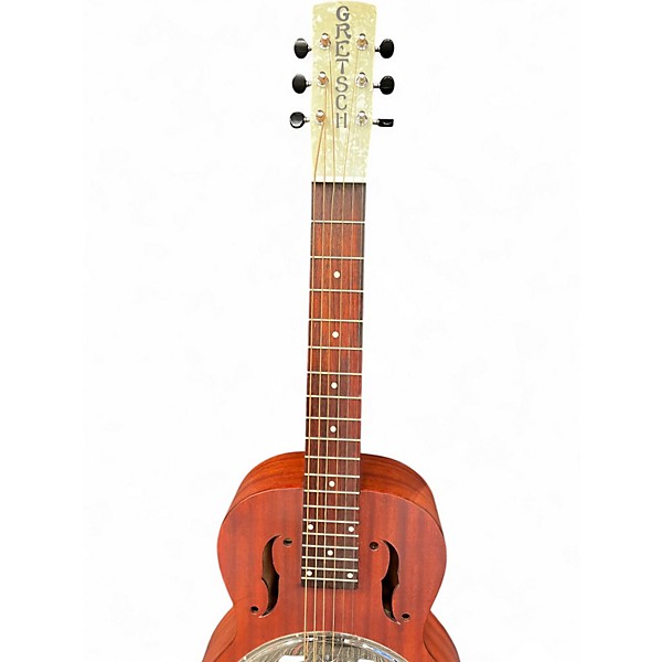Used Gretsch Guitars G9210 Boxcar Square Neck Natural Resonator Guitar