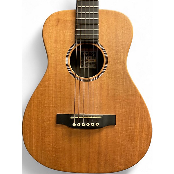 Used Martin LX1E Natural Acoustic Electric Guitar