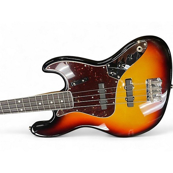 Used Fender 1966 AMERICAN VINTAGE II JAZZ BASS 3 Color Sunburst Electric Bass Guitar