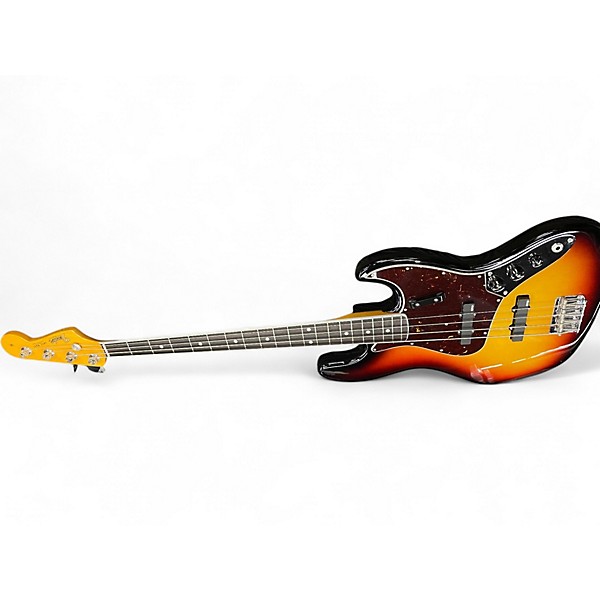 Used Fender 1966 AMERICAN VINTAGE II JAZZ BASS 3 Color Sunburst Electric Bass Guitar