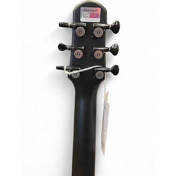 Used Natasha asteroid powder black Acoustic Guitar