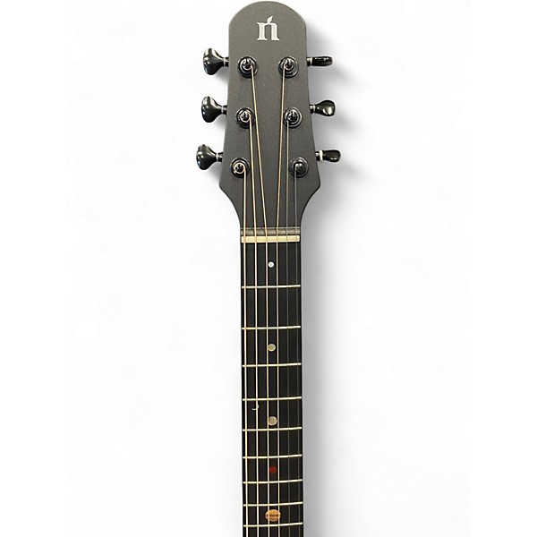 Used Natasha asteroid powder black Acoustic Guitar