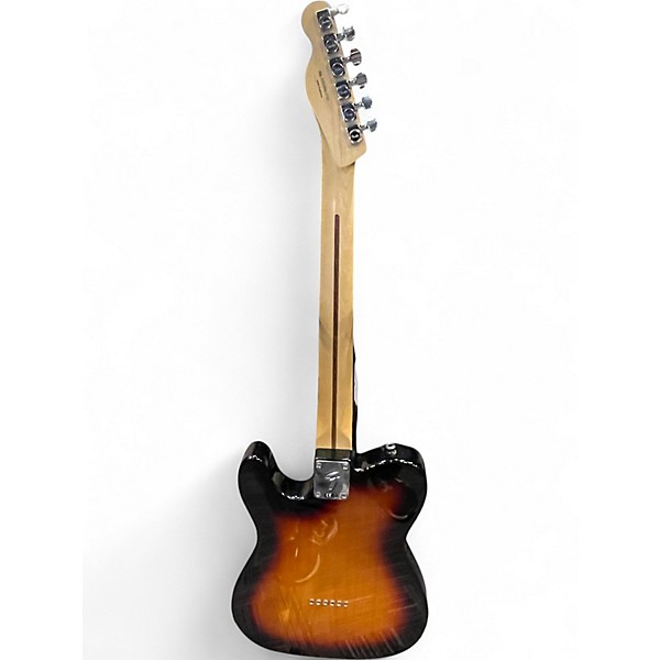 Used Fender Player Telecaster 3 Color Sunburst Solid Body Electric Guitar