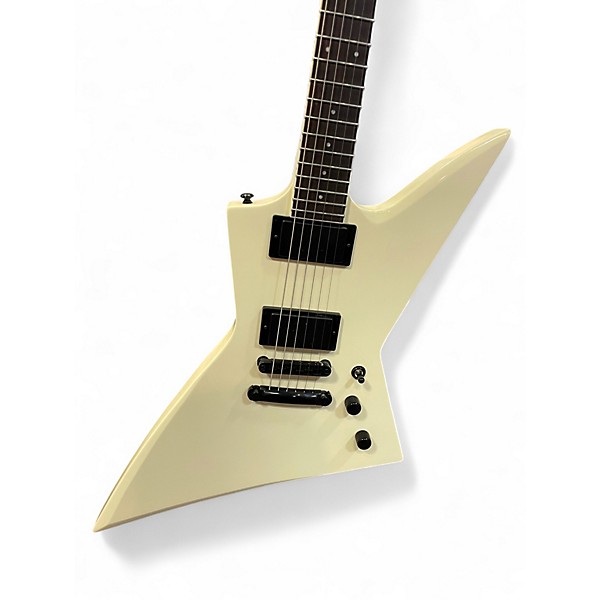 Used ESP LTD EX200 WHITE Solid Body Electric Guitar