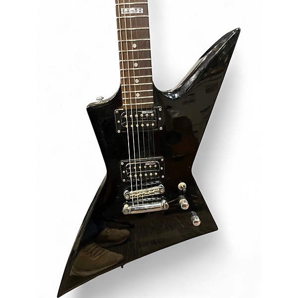 Used ESP LTD EX-50 BLACK Solid Body Electric Guitar
