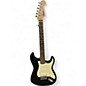 Used Squier Standard Stratocaster Black Solid Body Electric Guitar thumbnail