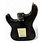 Used Squier Standard Stratocaster Black Solid Body Electric Guitar