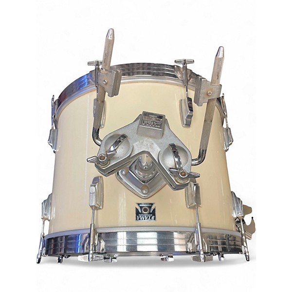 Used TAMA 4 Piece Swingstar Made in Japan White Drum Kit