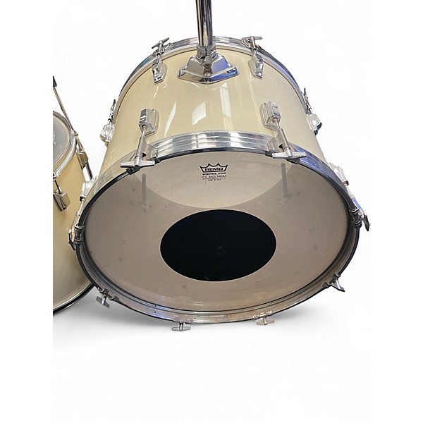 Used TAMA 4 Piece Swingstar Made in Japan White Drum Kit