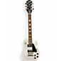 Used Epiphone Les Paul Studio White Solid Body Electric Guitar thumbnail