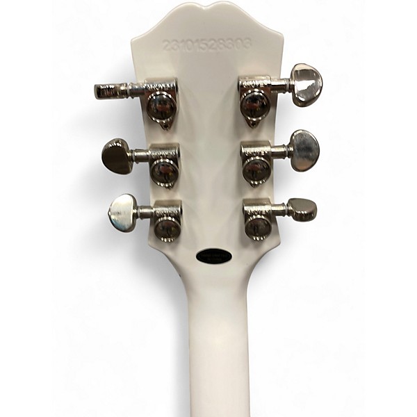 Used Epiphone Les Paul Studio White Solid Body Electric Guitar