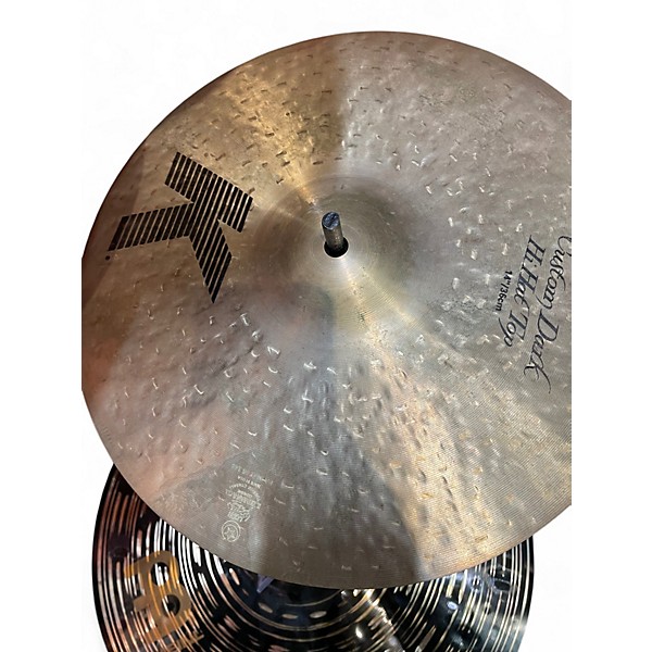 Used Zildjian 14in K Custom Dark Hi Hat Pair Cymbal