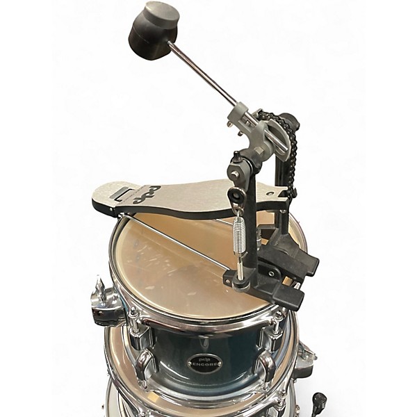 Used PDP by DW 5 Piece ENCORE Azure Blue Sparkle Drum Kit