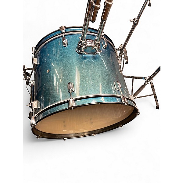 Used PDP by DW 5 Piece ENCORE Azure Blue Sparkle Drum Kit