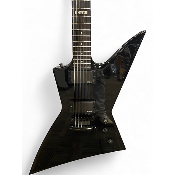 Used ESP E-II EX-NT Black Solid Body Electric Guitar