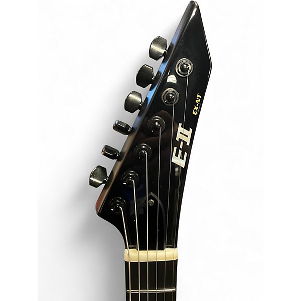 Used ESP E-II EX-NT Black Solid Body Electric Guitar