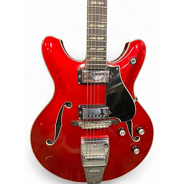 Vintage 1960s Yamaha SA50 Candy Apple Red Solid Body Electric Guitar