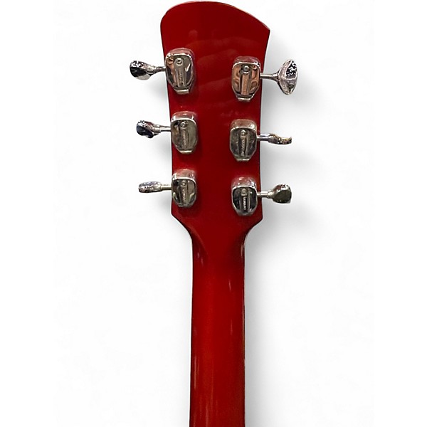 Vintage 1960s Yamaha SA50 Candy Apple Red Solid Body Electric Guitar