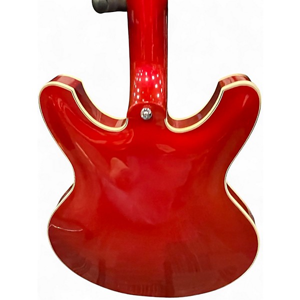 Vintage 1960s Yamaha SA50 Candy Apple Red Solid Body Electric Guitar