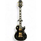 Used Epiphone Les Paul Custom Ebony Solid Body Electric Guitar thumbnail