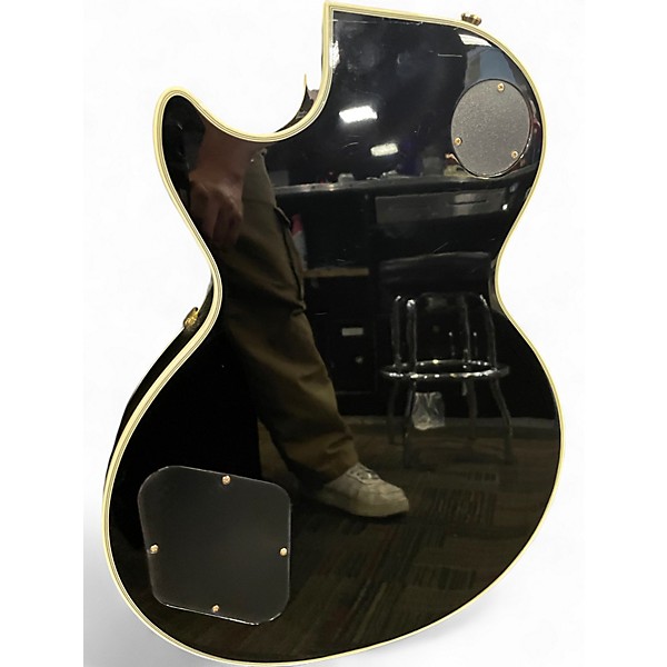 Used Epiphone Les Paul Custom Ebony Solid Body Electric Guitar