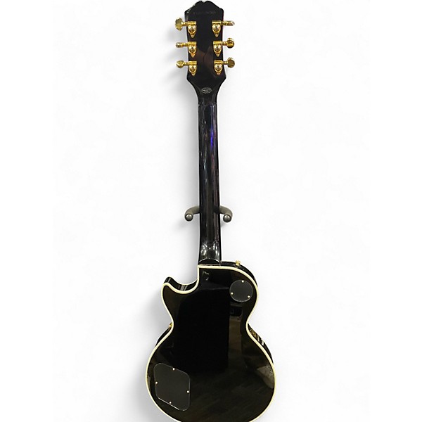 Used Epiphone Les Paul Custom Ebony Solid Body Electric Guitar