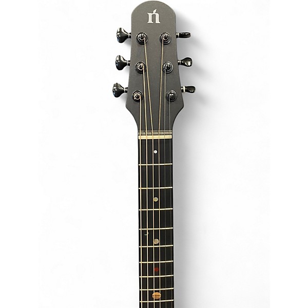Used Natasha Asteroid Satin Black Acoustic Guitar