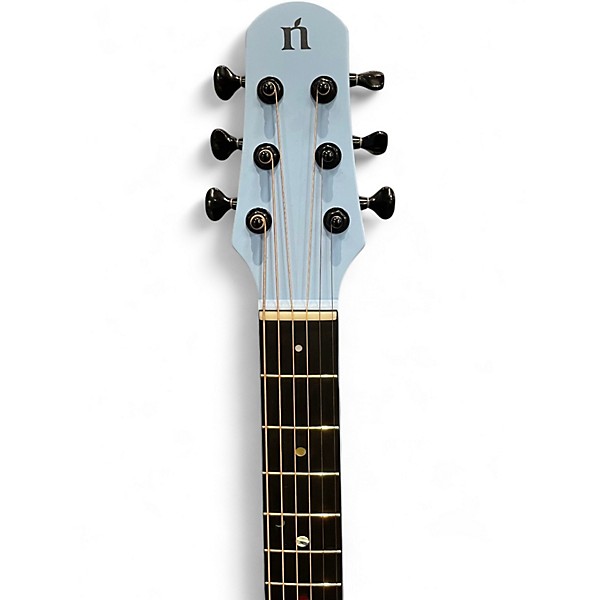Used Natasha asteroid pink Acoustic Guitar