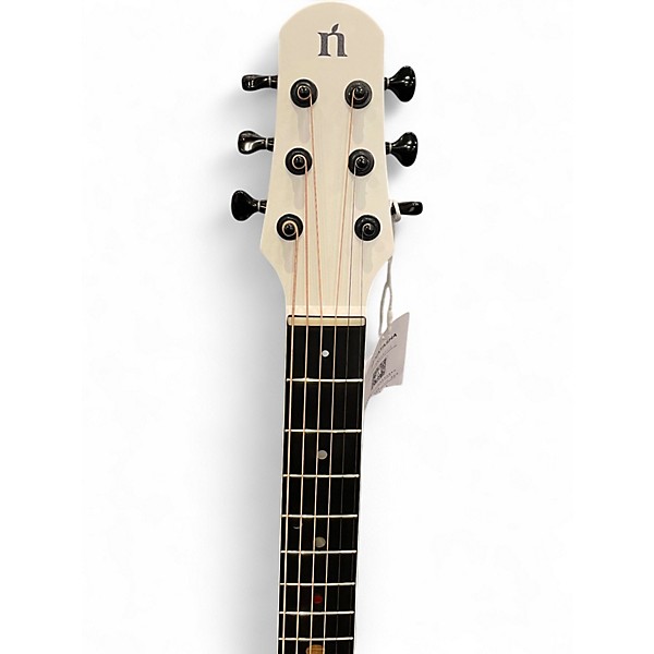 Used Natasha ASTEROID WHITE Acoustic Guitar