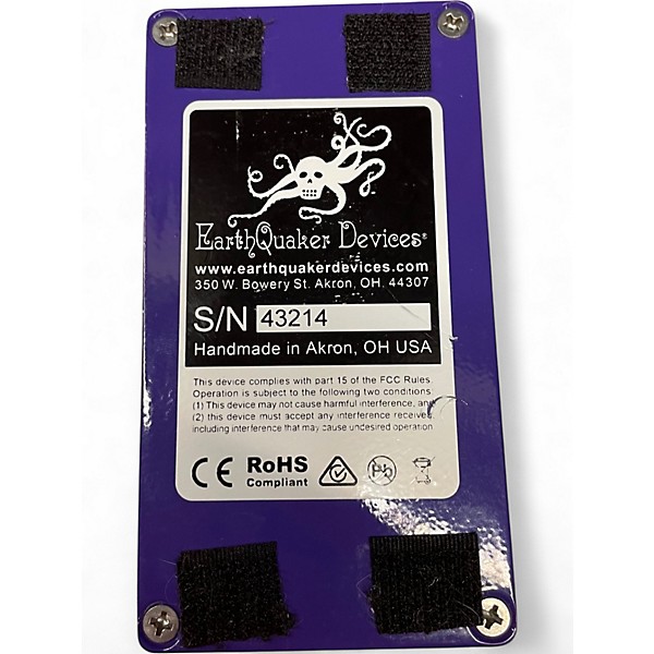Used EarthQuaker Devices Plumes Small Signal Shredder Overdrive Effect Pedal