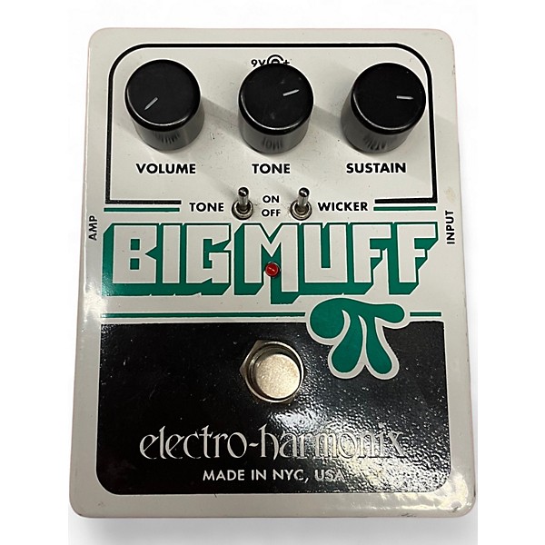 Used Electro-Harmonix Big Muff Tone Wicker Distortion Effect Pedal