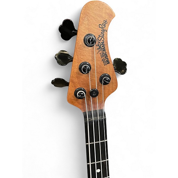 Used Ernie Ball Music Man StingRay Special H Jet Black Electric Bass Guitar