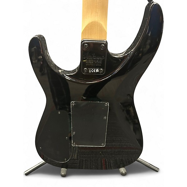 Used Jackson JS32 Dinky Transparent Green Burst Solid Body Electric Guitar