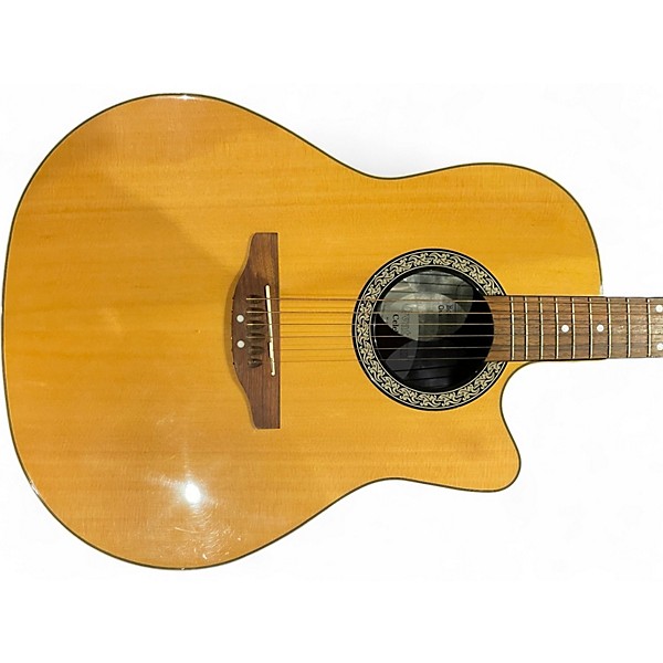 Used Ovation CC026 CELEBRITY Natural Acoustic Electric Guitar