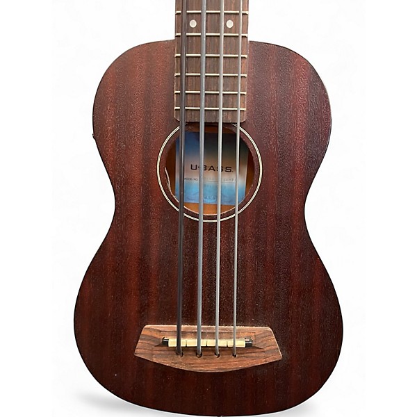 Used Kala Rumbler U-Bass Mahogany Acoustic Bass Guitar