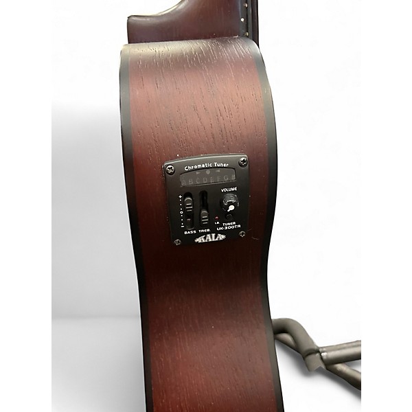Used Kala Rumbler U-Bass Mahogany Acoustic Bass Guitar