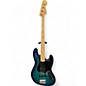 Used Fender Player Jazz Bass Ocean Blue Burst Electric Bass Guitar thumbnail